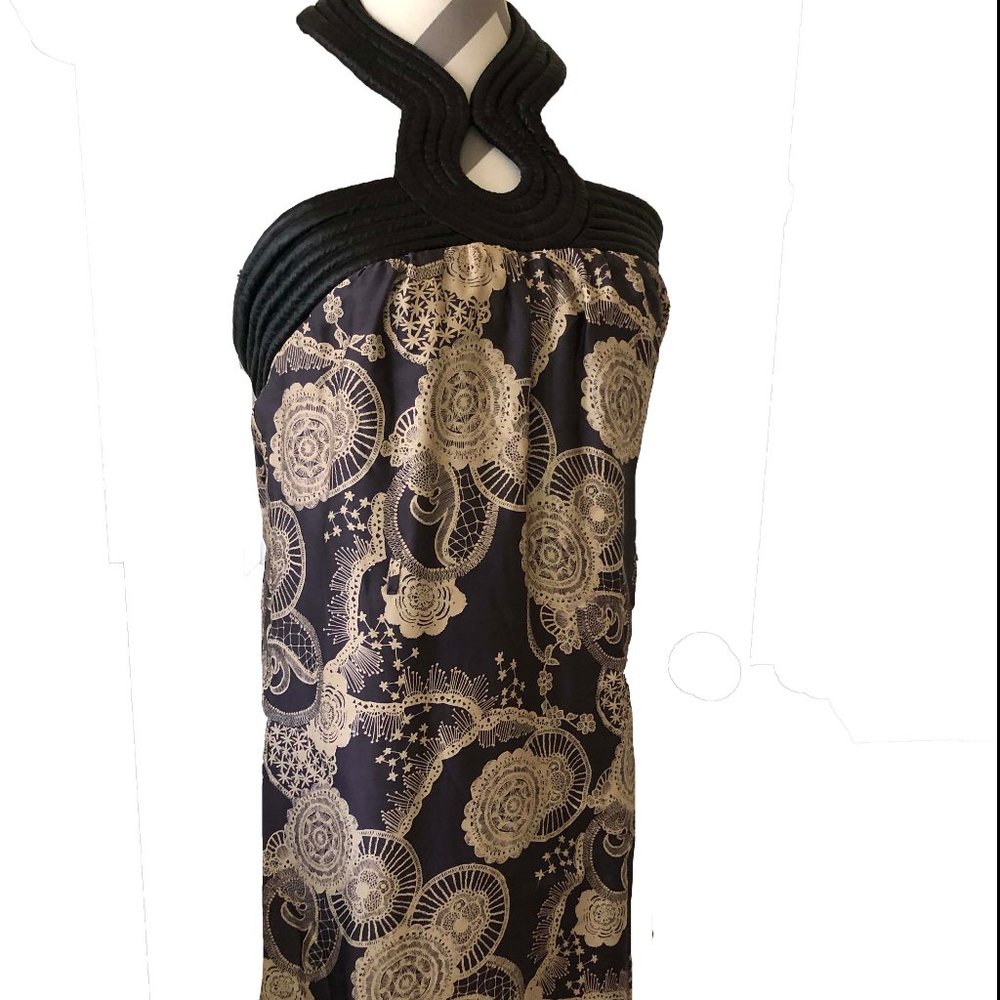 KUKU Silk Purple Dress